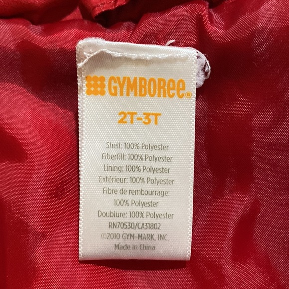 Gymboree Girls Puffer Vest Sz 2T-3T - Picture 5 of 5